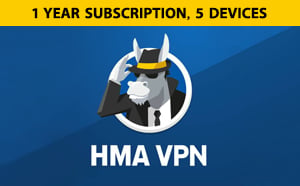 HMA VPN Pro 1 Year, ใช้งานได้ 5 Devices