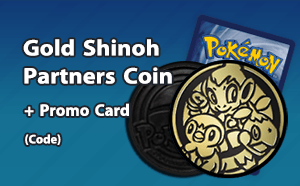 PTCGL - Gold Shinoh Partners Coin