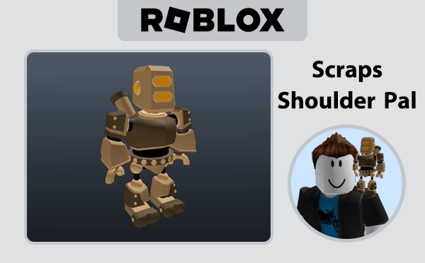 Roblox - Scraps Shoulder Pal (Shoulder)
