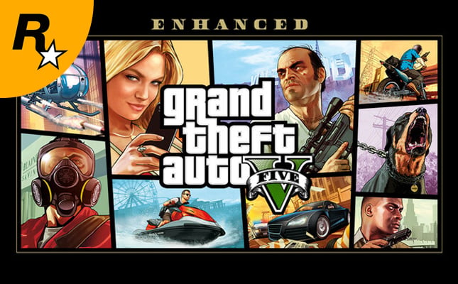 Grand Theft Auto V Enhanced - Rockstar Games Launcher Key