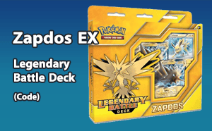 PTCGO - Zapdos EX - Legendary Battle Deck