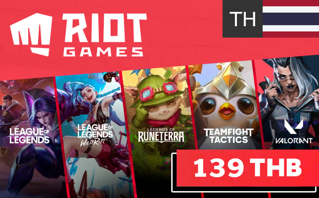 Riot Gift Card (PIN) - THB 139 ฿