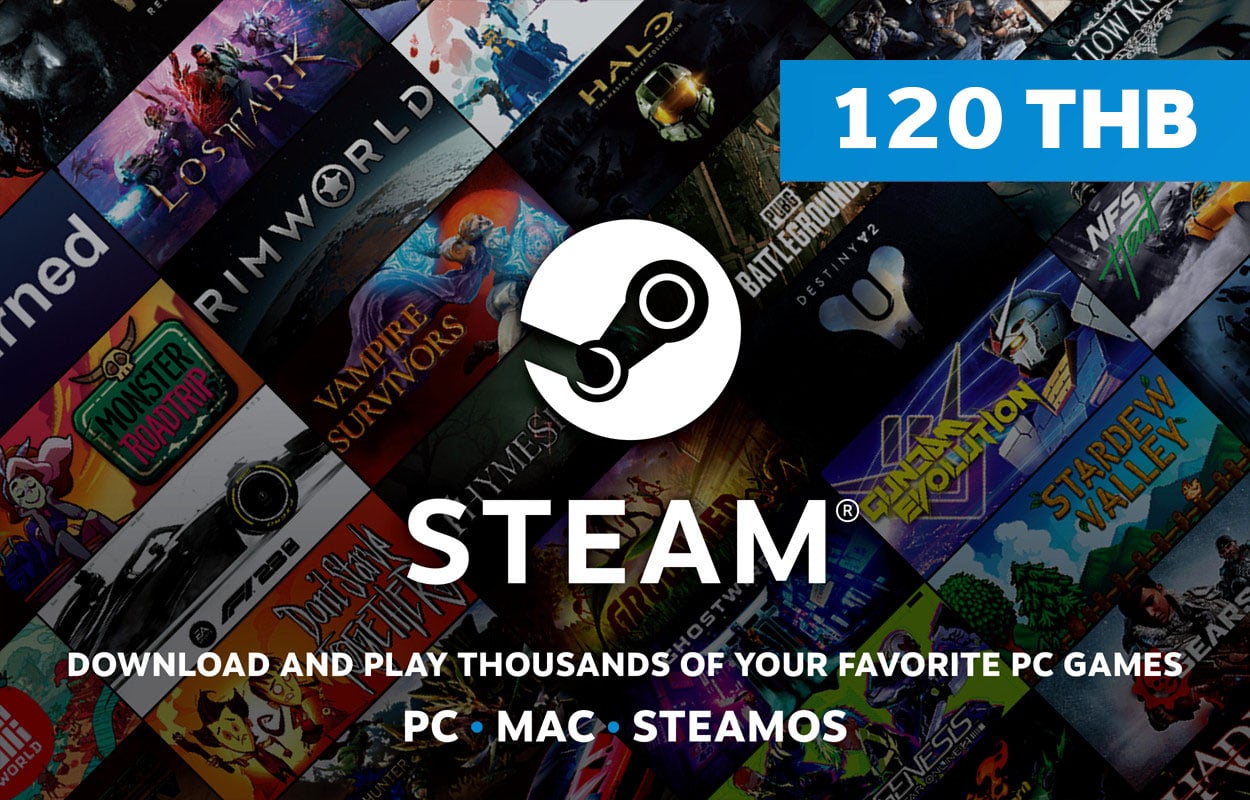 Steam Wallet THB 120