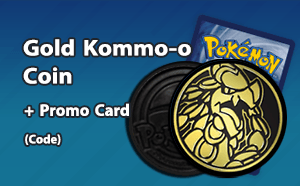PTCGL - Gold Kommo-o Coin