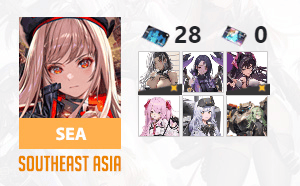 ไอดี Nikke (SEA) - โรซานน่า ชิคโอเชี่ยน 1 ดาว, อิซาเบล, ฮาร์ราน 1 ดาว + 4 SSR