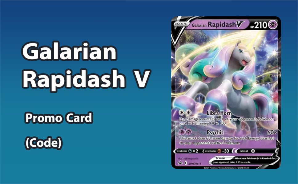 Galarian Rapidash V - Pokemon TCG Live